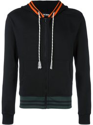 толстовка с отделкой в полоску Raf Simons