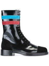ботинки с контрастными полосками Raf Simons