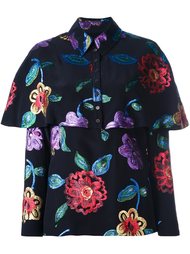 блузка с цветочным рисунком Burberry
