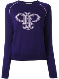свитер с логотипом  Emilio Pucci