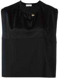 топ с панельным дизайном Paco Rabanne