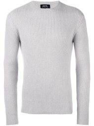 свитер в рубчик  A.P.C.
