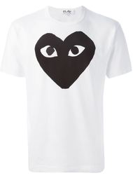 футболка с принтом сердца Comme Des Garçons Play