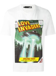 футболка 'Love Invaders' Love Moschino