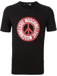 футболка с принтом Love Moschino