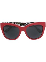 солнцезащитные очки с оправой "кошачий глаз" Dolce &amp; Gabbana