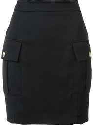 flap pocket mini skirt Pierre Balmain
