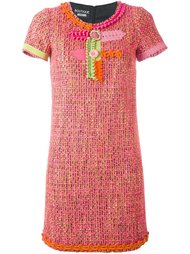 декорированное платье  Boutique Moschino