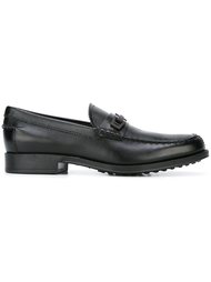 лоферы на массивном каблуке Tod's