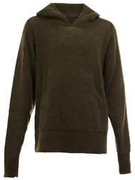 knitted hoodie  Haider Ackermann