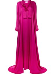 charmeuse wrap gown  Maison Rabih Kayrouz