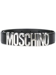 ремень с логотипом Moschino