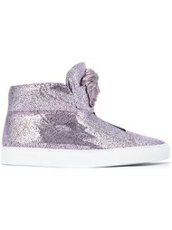 хайтопы с логотипом  Versace