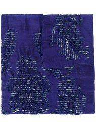 шарф с вышивкой Armani Collezioni