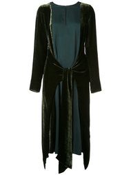 многослойное платье Lanvin