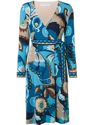 abstract print V-neck dress Trina Turk