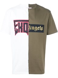 bicolour printed T-shirt Palm Angels