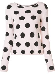 polka dot jumper Natasha Zinko