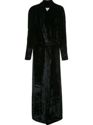 long velvet coat Galvan