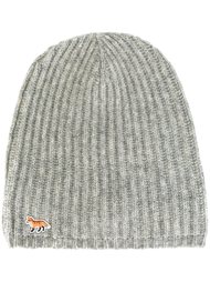 ribbed beanie Maison Kitsuné