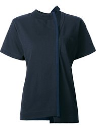 buckle strap T-shirt Sacai