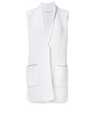 sleeveless V-neck gilet Fabiana Filippi