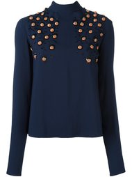 декорированный топ MSGM