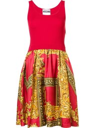 baroque frame dress Moschino