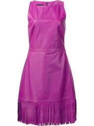 fringed fitted dress Boutique Moschino
