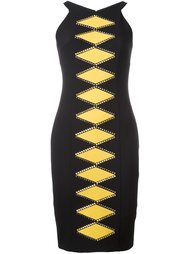 обтягивающее платье с геометрическим принтом Versace Collection