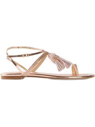 сандалии с кисточкой 'Tasselite'  Stuart Weitzman