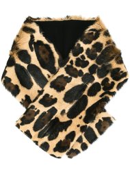 шарф с леопардовым узором Sonia Rykiel