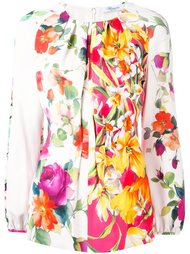 блузка с цветочным принтом Blumarine