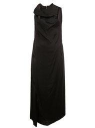 draped sleeveless dress Masnada