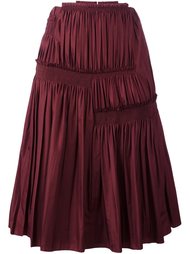 плиссированная юбка Nina Ricci