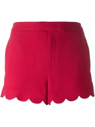шорты с фестонами Red Valentino