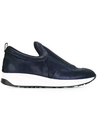 блестящие кроссовки-слипон Maison Margiela