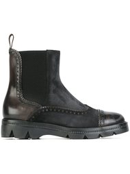 ботинки Челси с перфорацией Santoni