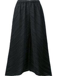 широкие плиссированные кюлоты Pleats Please By Issey Miyake
