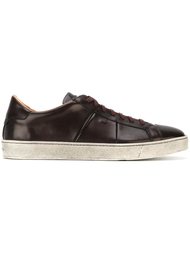 кеды со шнуровкой Santoni
