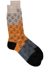 носки со знаком 'Peace' Paul Smith