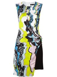 асимметричное платье с запахом 'Jagged Baroque' Versace