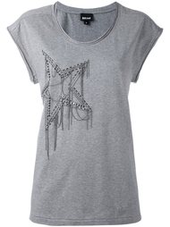 декорированная футболка Just Cavalli