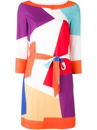 платье с геометрическим рисунком Boutique Moschino