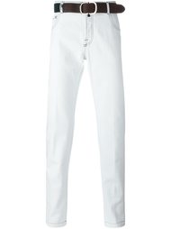 джинсы кроя слим Kiton