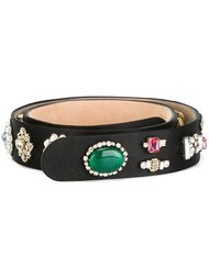 ремень с вышивкой 'Obsession' Alexander McQueen