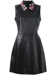 платье с цветочной аппликацией Red Valentino