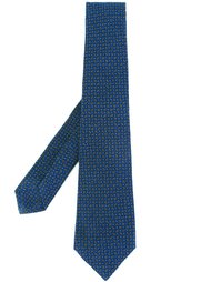 галстук с мелким узором Kiton