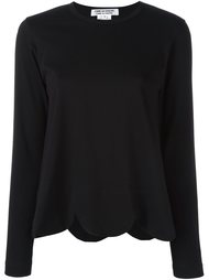 топ с волнистым подолом Comme Des Garçons Comme Des Garçons
