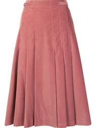 high-waisted pleated skirt Gabriela Hearst